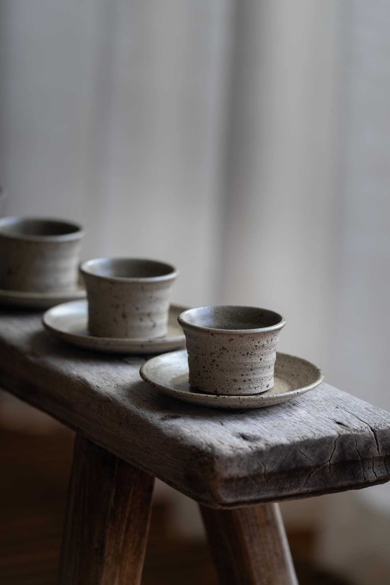 Tiny cup with saucer set 50 ml