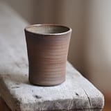 Woodfired collection: Cup with flame marks and ash glaze