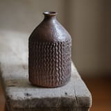 Woodfired collection: bottle with texture (#3)