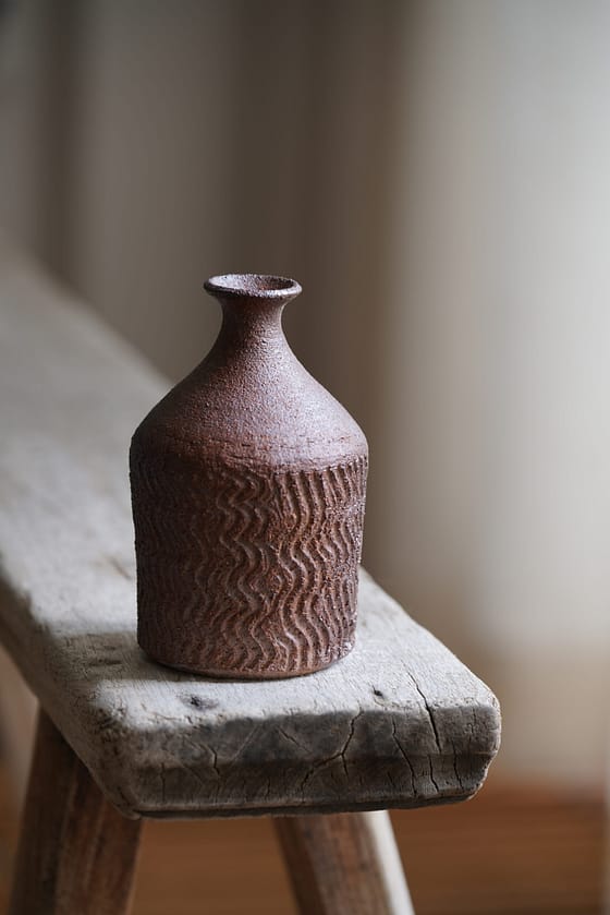 Woodfired collection: bottle with texture (#1) - Image 2