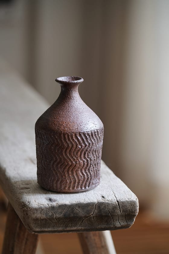 Woodfired collection: bottle with texture (#1) - Image 3