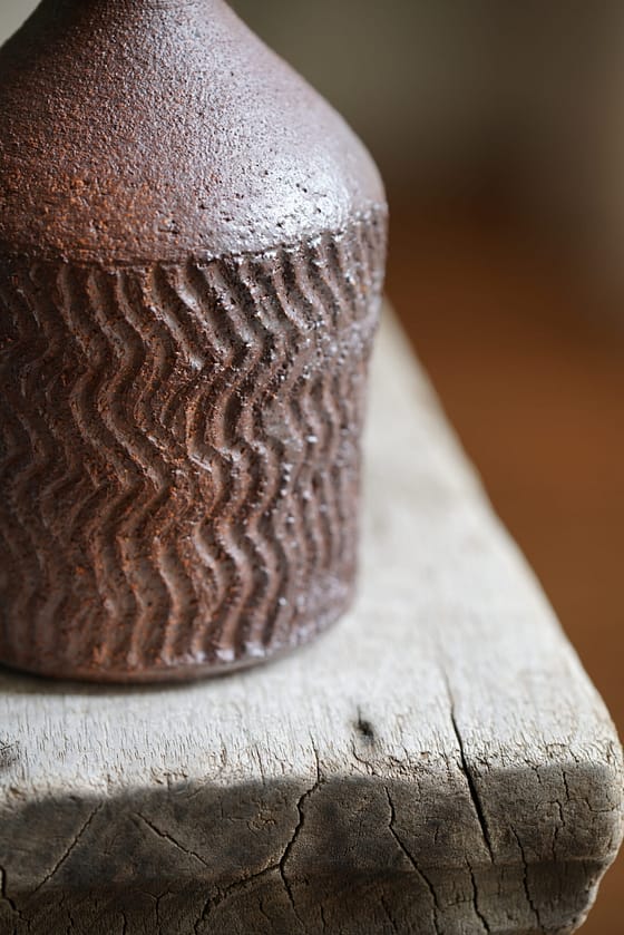 Woodfired collection: bottle with texture (#1) - Image 4
