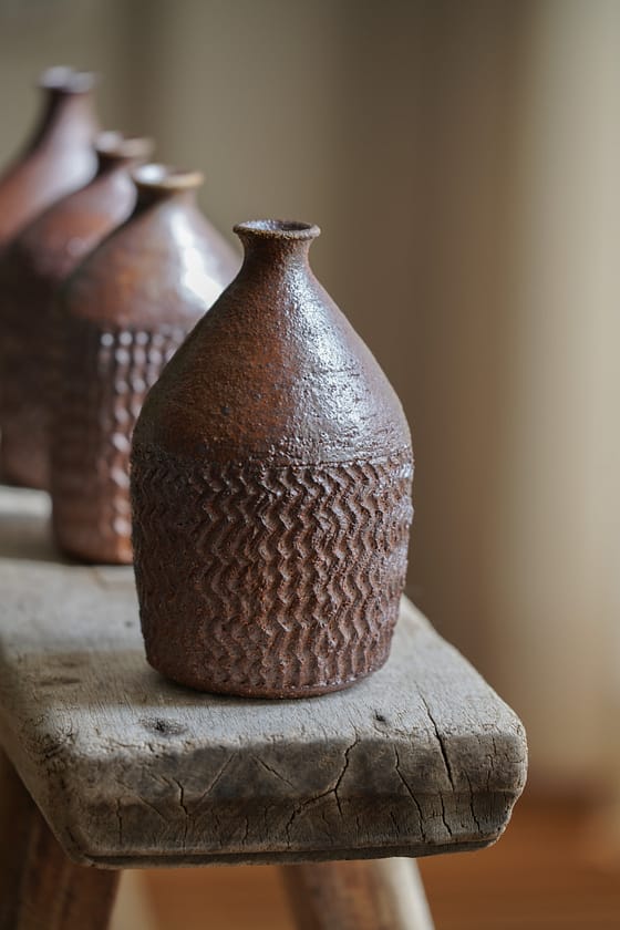 Woodfired collection: bottle with texture (#4) - Image 2
