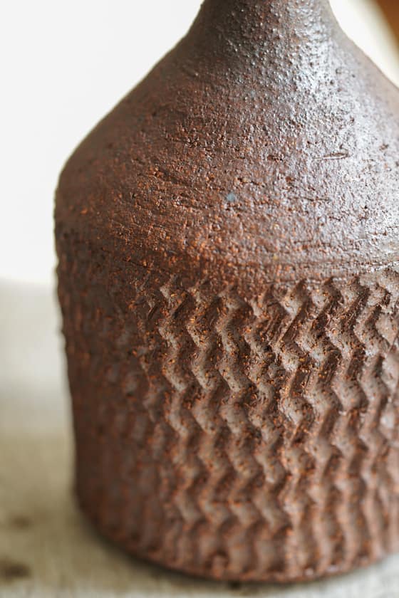 Woodfired collection: bottle with texture (#5) - Image 2