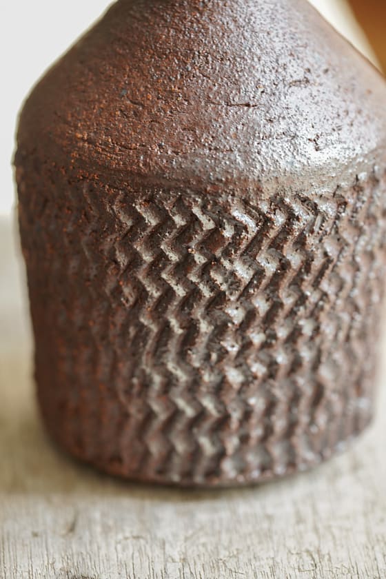 Woodfired collection: bottle with texture (#5) - Image 3