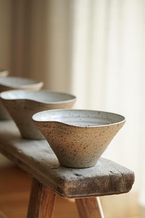 Everything bowl with wild clay specks