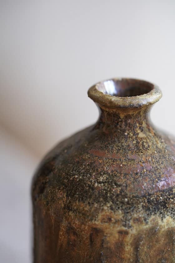 Woodfired collection: Facet vase with ash glaze - Image 6